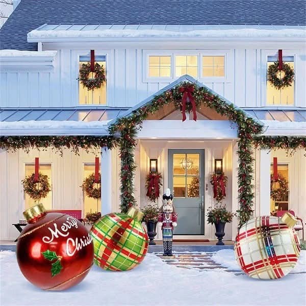 Inflatable Ornament Ball for Outdoor Decoration with PVC Material and Festive Patterns - Image 15