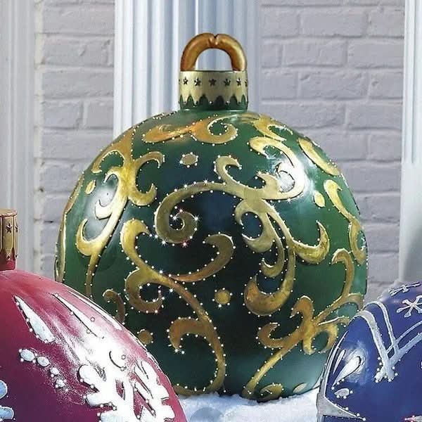 Inflatable Ornament Ball for Outdoor Decoration with PVC Material and Festive Patterns - Image 17