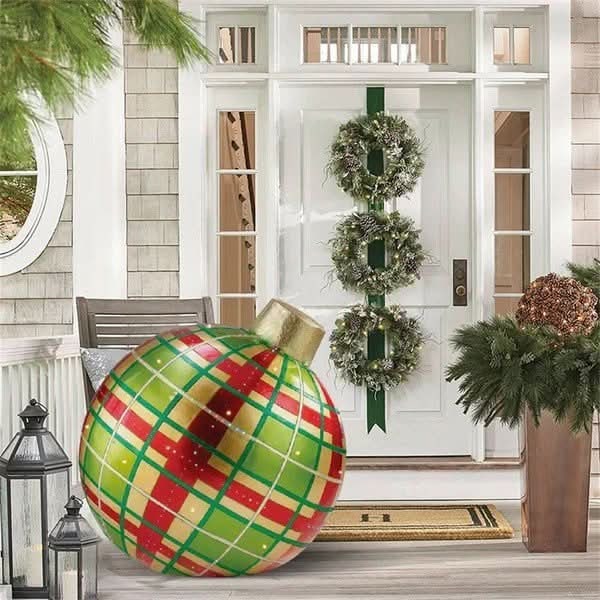 Inflatable Ornament Ball for Outdoor Decoration with PVC Material and Festive Patterns - Image 18