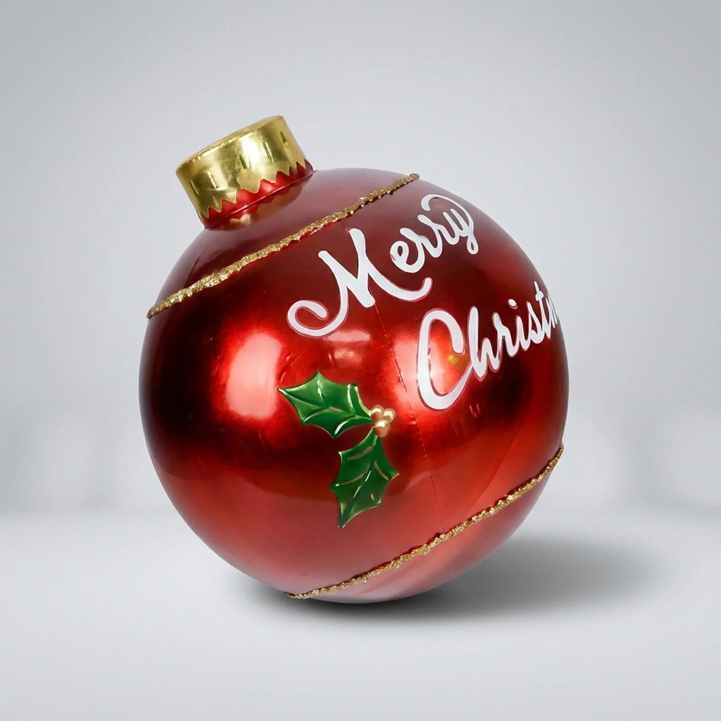 Inflatable Ornament Ball for Outdoor Decoration with PVC Material and Festive Patterns - Image 3