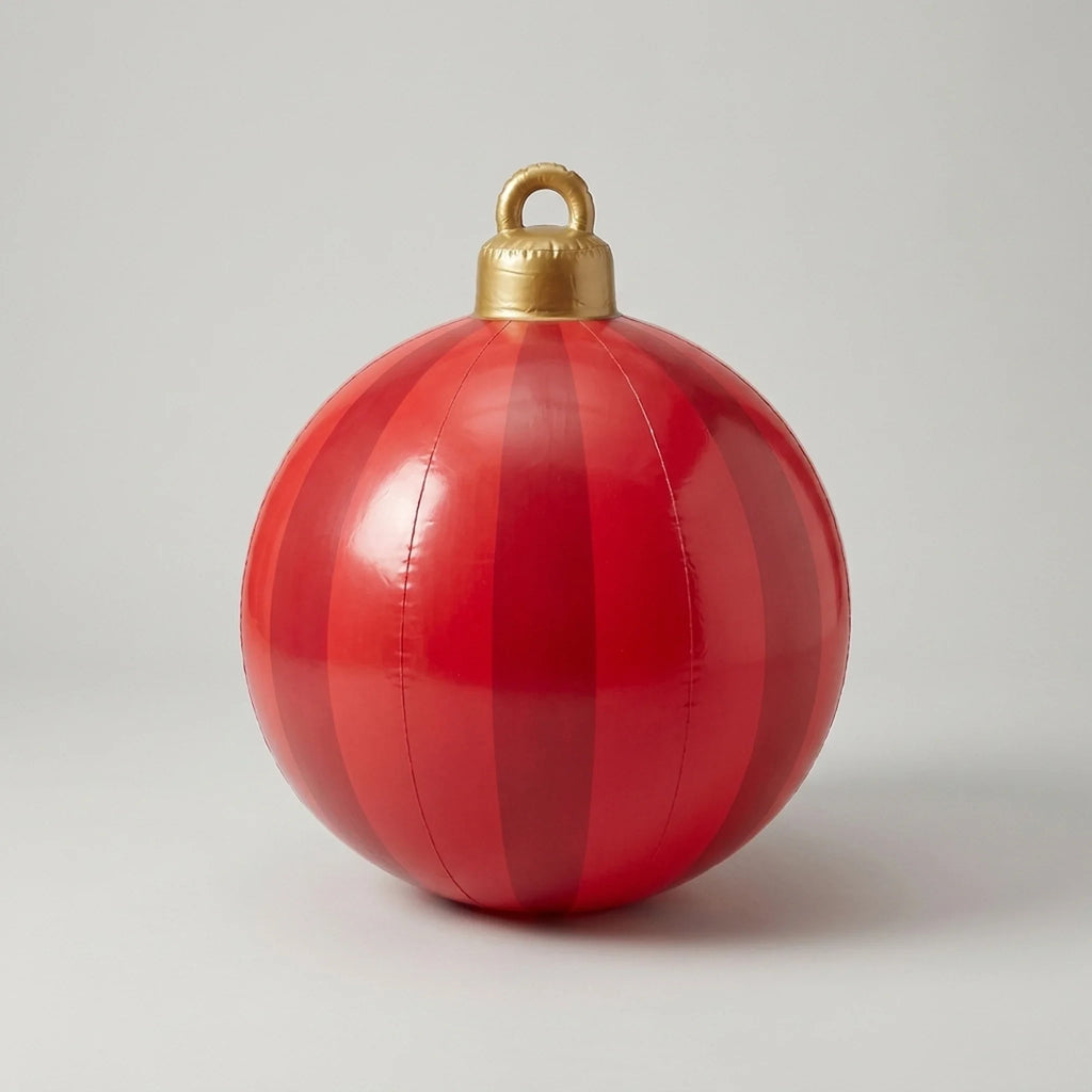 Inflatable Ornament Ball for Outdoor Decoration with PVC Material and Festive Patterns - Image 4