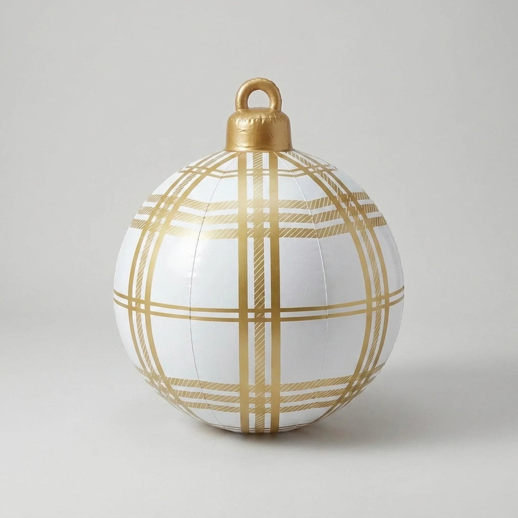 Inflatable Ornament Ball for Outdoor Decoration with PVC Material and Festive Patterns - Image 5