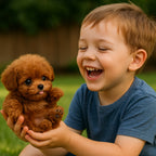 Urocza poruszająca się zabawka szczeniak z dźwiękami