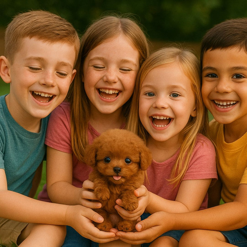 Urocza poruszająca się zabawka szczeniak z dźwiękami