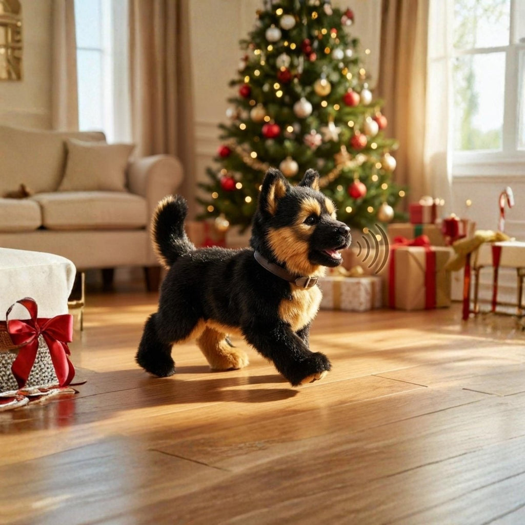 Interactive Toy Dog with Walking and Barking German Shepherd Puppy Robot - Image 4