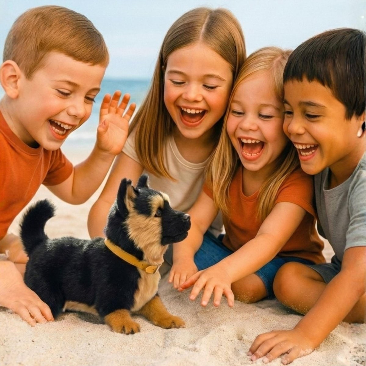 Interactive Toy Dog with Walking and Barking German Shepherd Puppy Robot - Image 6
