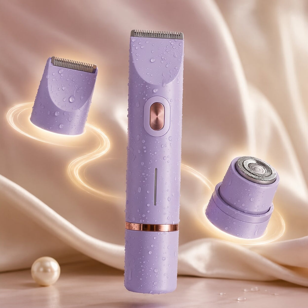 Rasoir électrique rechargeable pour le toilettage du corps des femmes