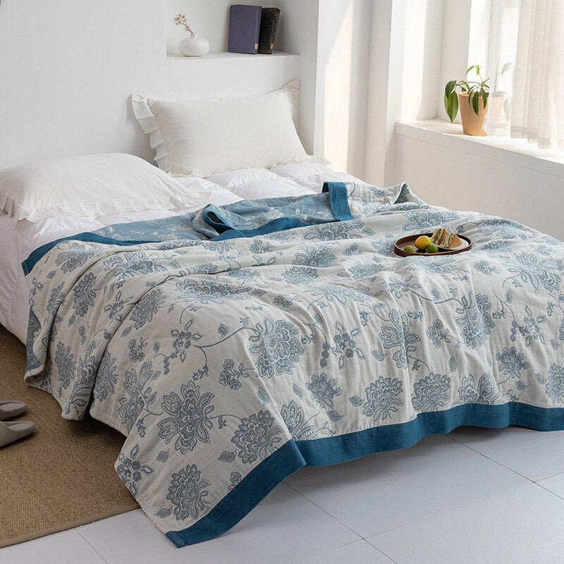Coperta morbida e accogliente ispirazione giapponese per il comfort di casa