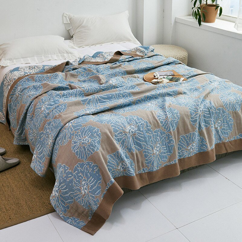 Coperta morbida e accogliente ispirazione giapponese per il comfort di casa