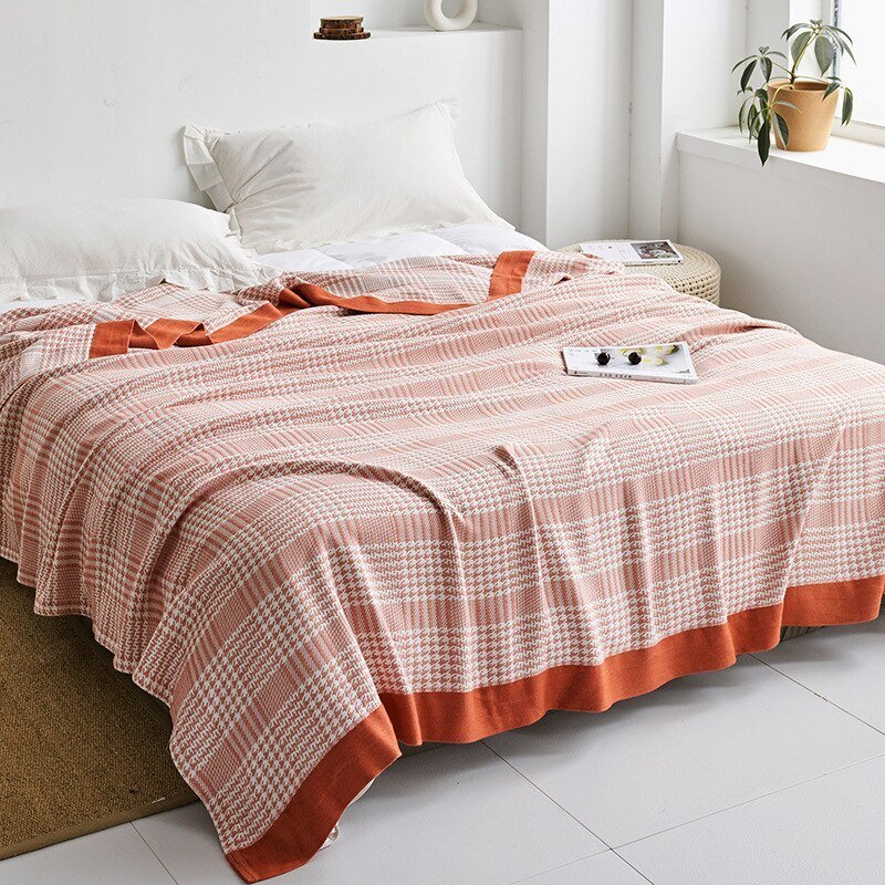 Coperta morbida e accogliente ispirazione giapponese per il comfort di casa