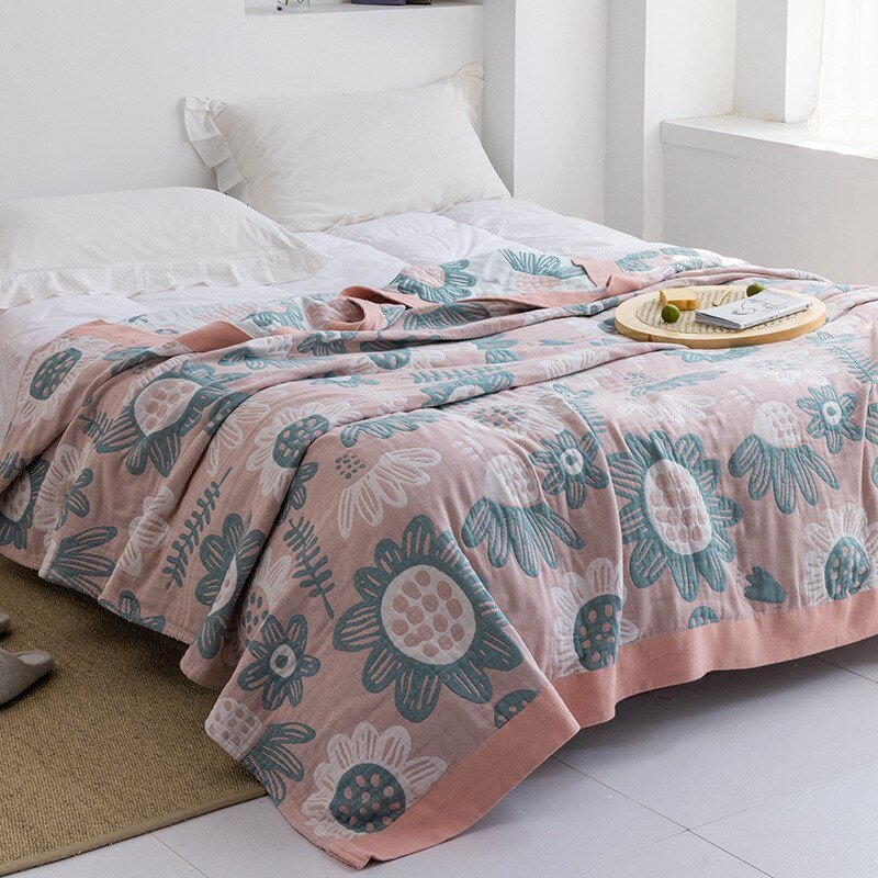 Coperta morbida e accogliente ispirazione giapponese per il comfort di casa