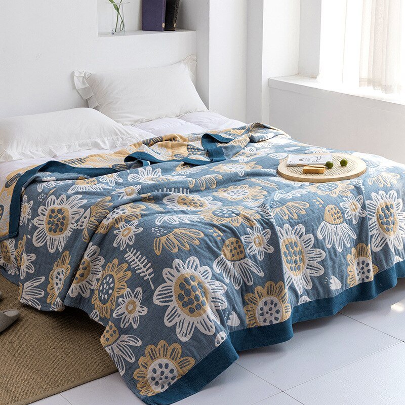 Coperta morbida e accogliente ispirazione giapponese per il comfort di casa