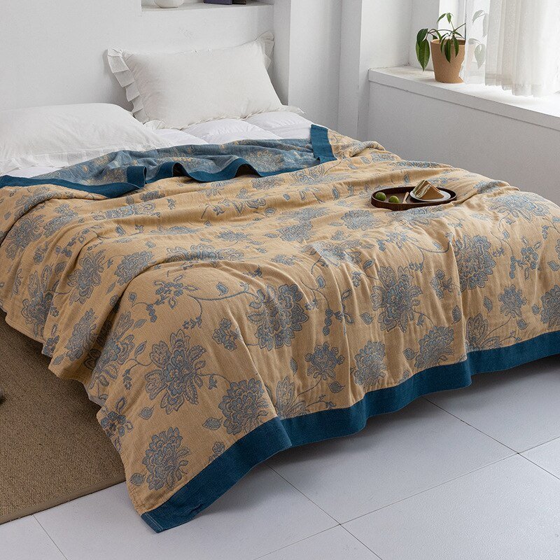 Coperta morbida e accogliente ispirazione giapponese per il comfort di casa