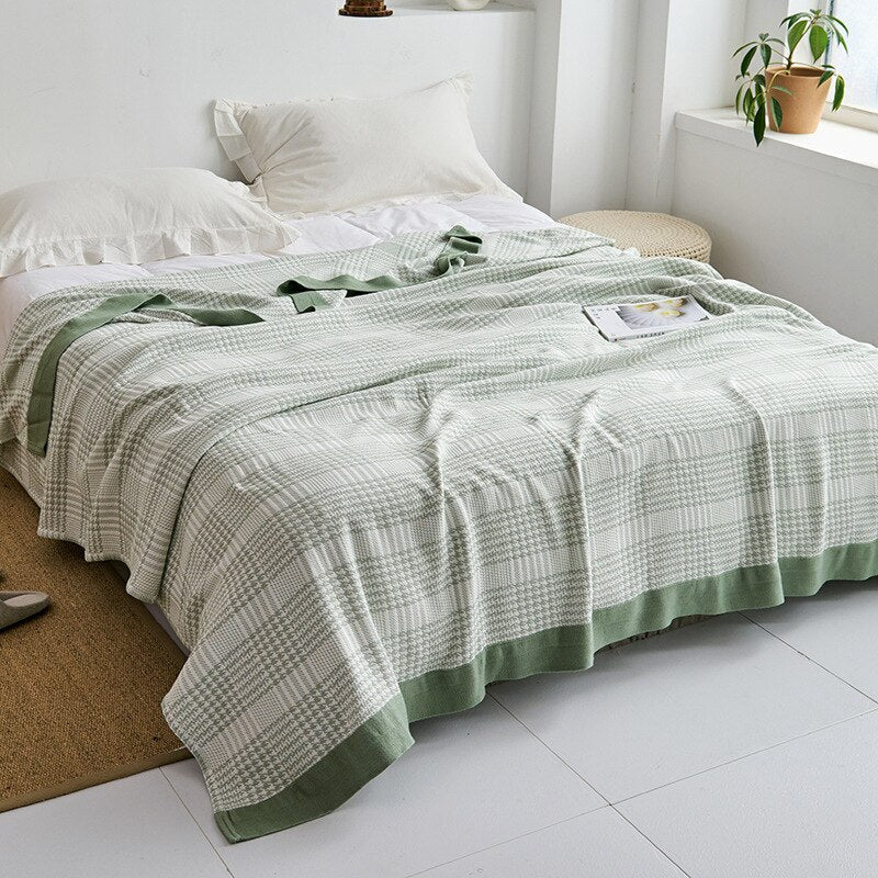 Coperta morbida e accogliente ispirazione giapponese per il comfort di casa