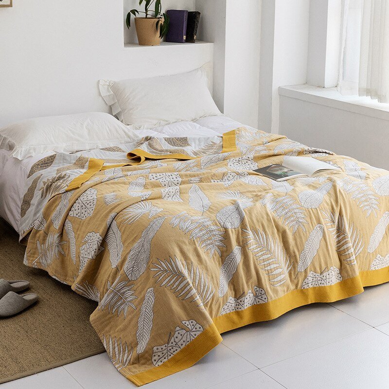 Coperta morbida e accogliente ispirazione giapponese per il comfort di casa