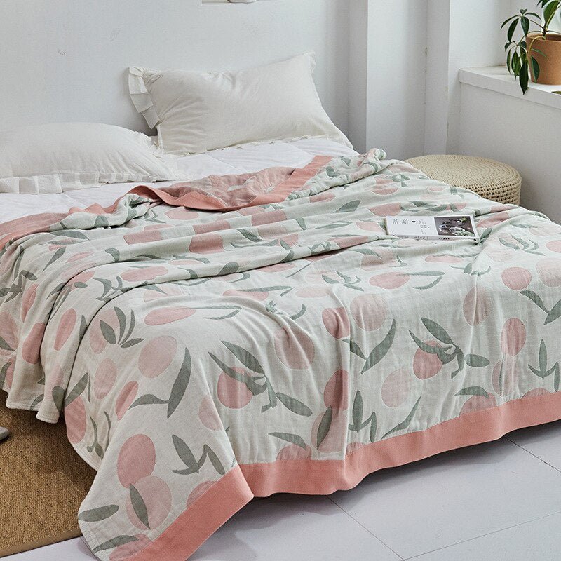 Coperta morbida e accogliente ispirazione giapponese per il comfort di casa