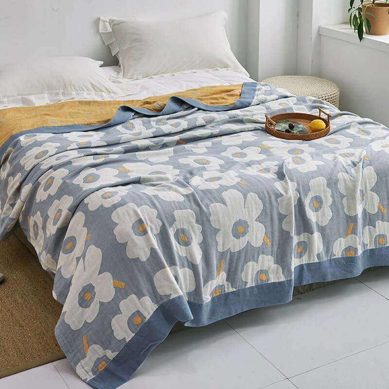 Coperta morbida e accogliente ispirazione giapponese per il comfort di casa