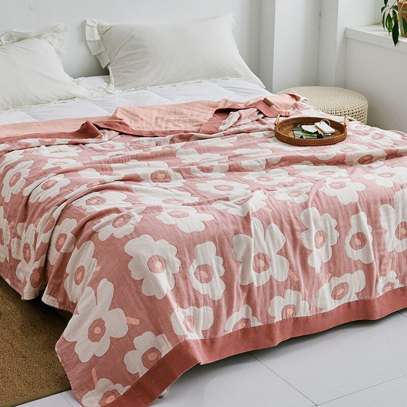 Coperta morbida e accogliente ispirazione giapponese per il comfort di casa