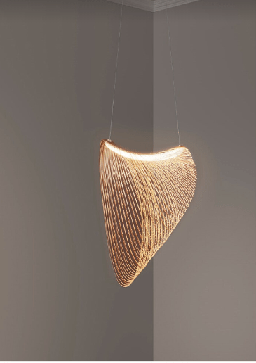 Lampada da soffitto in stile rustico per ambienti accoglienti