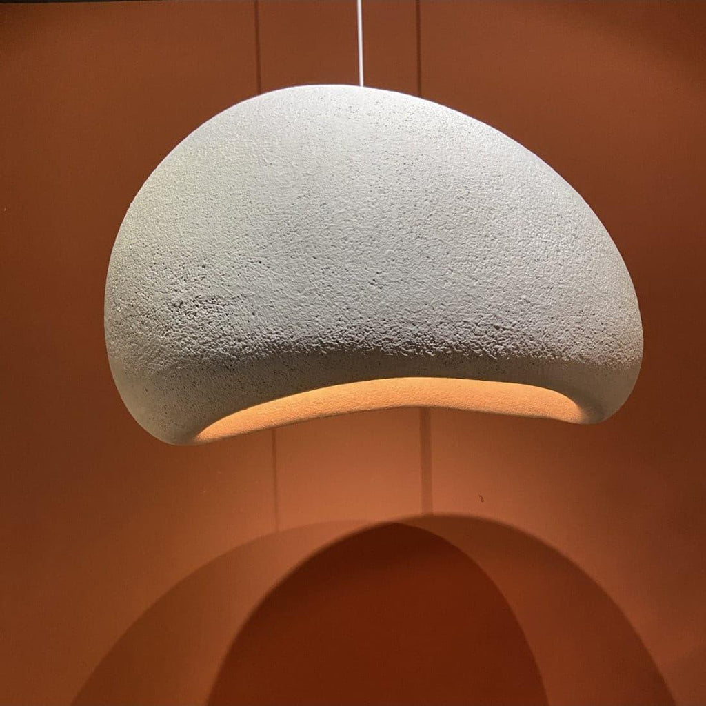 Cloud-shaped pendant lamp