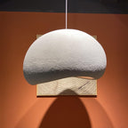 Cloud-shaped pendant lamp