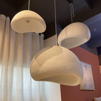 Cloud-shaped pendant lamp