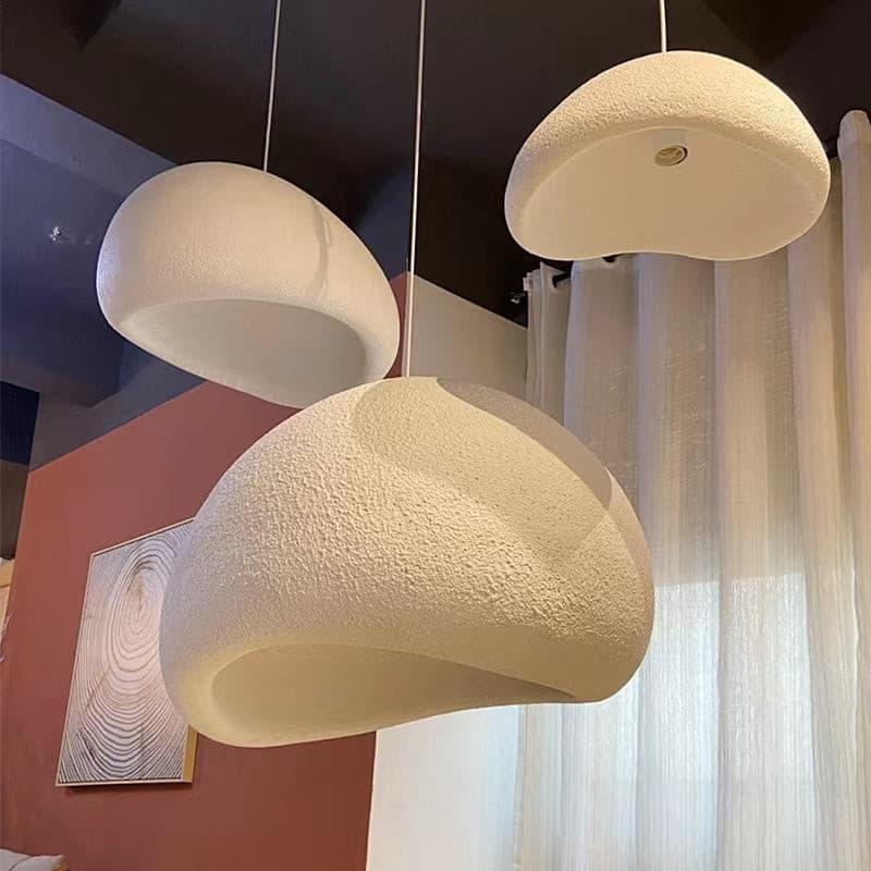 Cloud-shaped pendant lamp
