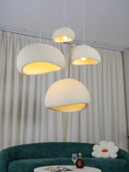 Cloud-shaped pendant lamp