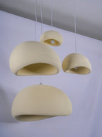 Cloud-shaped pendant lamp