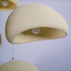 Cloud-shaped pendant lamp