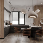 Cloud-shaped pendant lamp