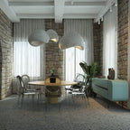 Cloud-shaped pendant lamp