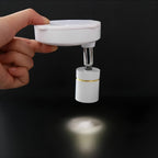 Lampada da parete wireless regolabile con punto luce e telecomando