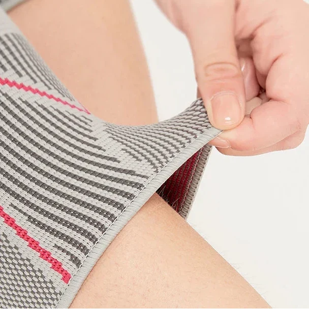 Knee Compression Sleeve with Non-Slip Support and Breathable Knit Design - Image 15