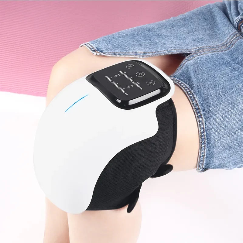Knee Massager with Heat and Vibration Therapy Rechargeable Electric Leg with Infrared LED - Image 3