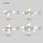 Nowoczesna lampa sufitowa LED typu plafon