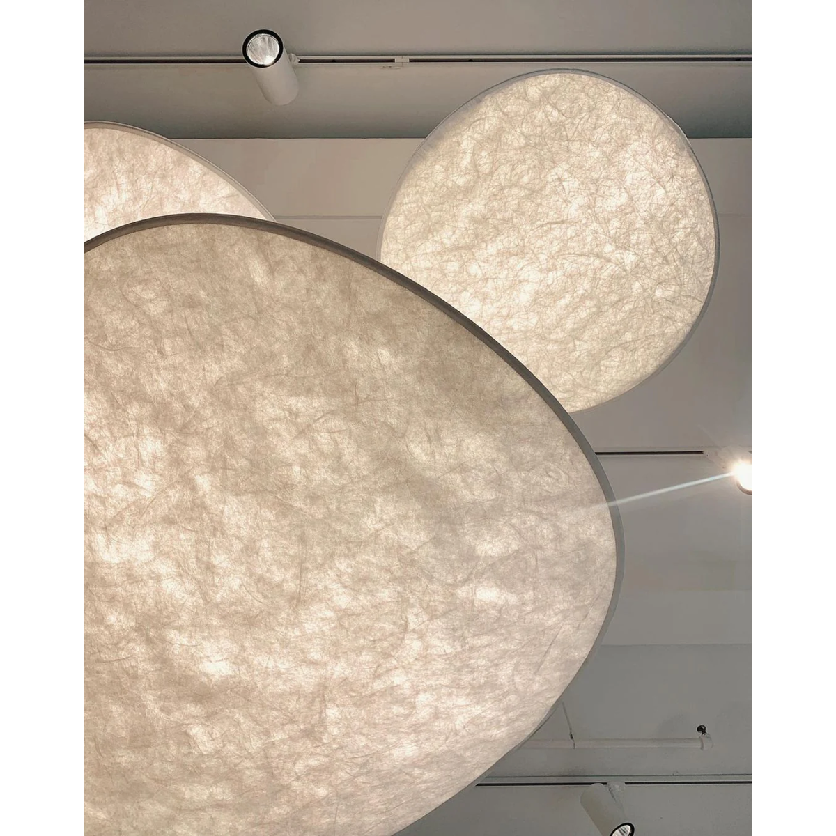 Lampa Wisząca do Salonu Sypialni i nad Stół z Teksturowanym Kloszem Minimalistycznym - Image 13