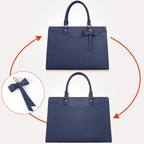 Borsa funzionale da donna per laptop da lavoro con molte tasche