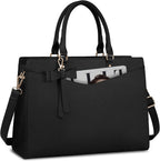 Borsa funzionale da donna per laptop da lavoro con molte tasche