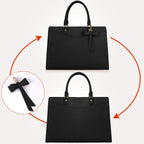 Borsa funzionale da donna per laptop da lavoro con molte tasche