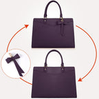 Borsa funzionale da donna per laptop da lavoro con molte tasche