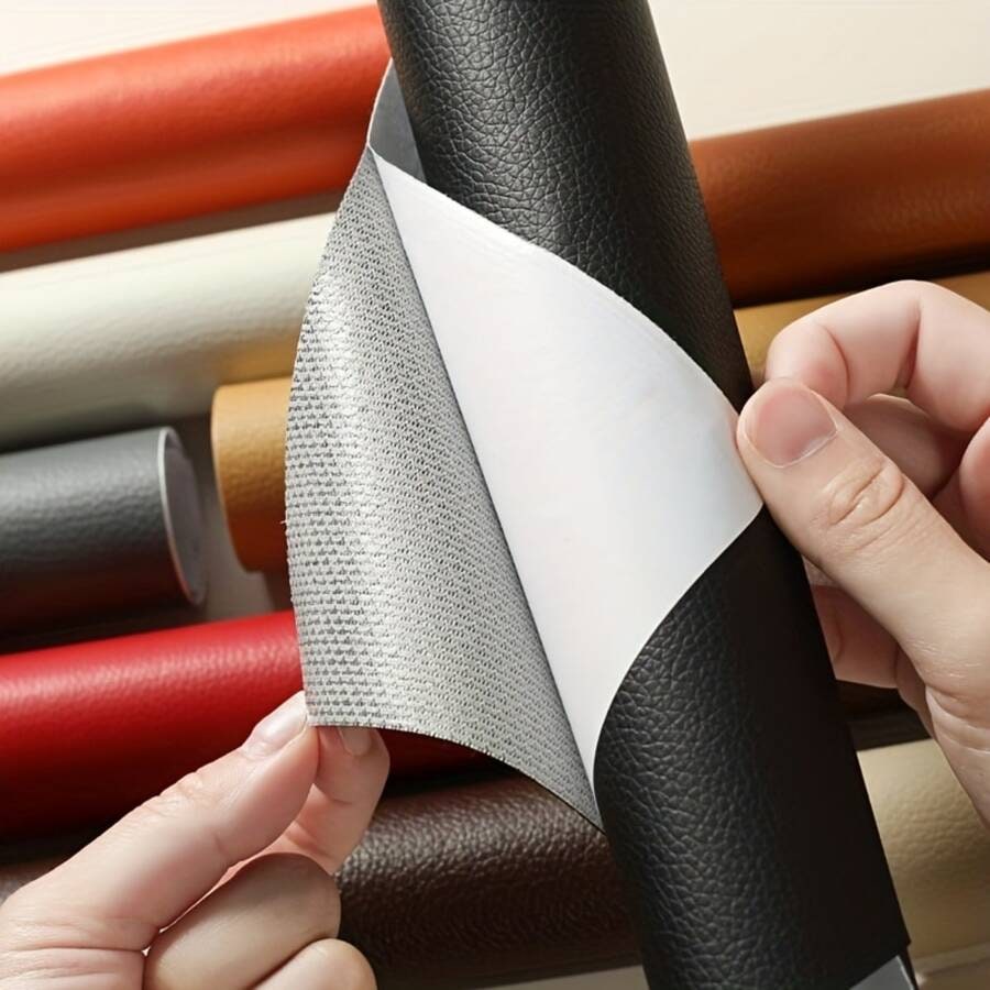 Leather Couch Patch Kit with Self-Adhesive Repair for Furniture and Car Seats - Image 1