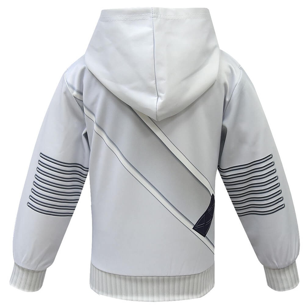 LED DJ Costume Set with Light-Up Mask, Hoodie and Pants - Image 8