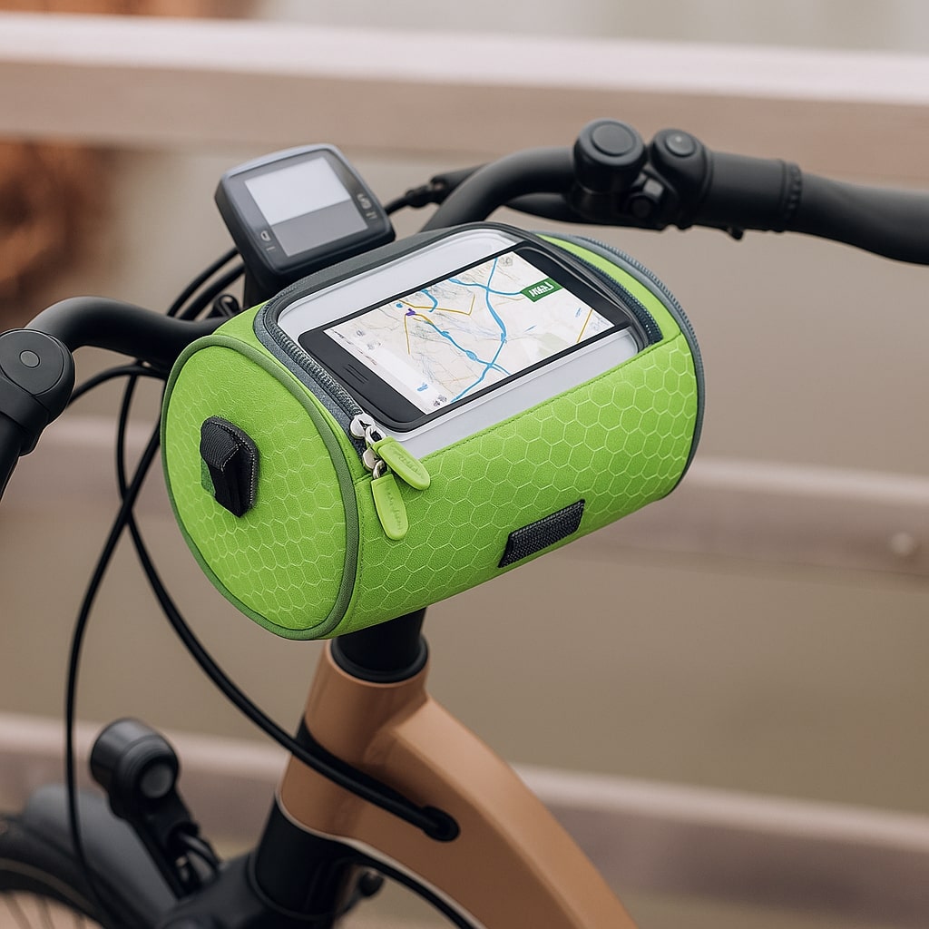 Tas voor Fietsstuur met Houder voor Touchscreen Telefoon