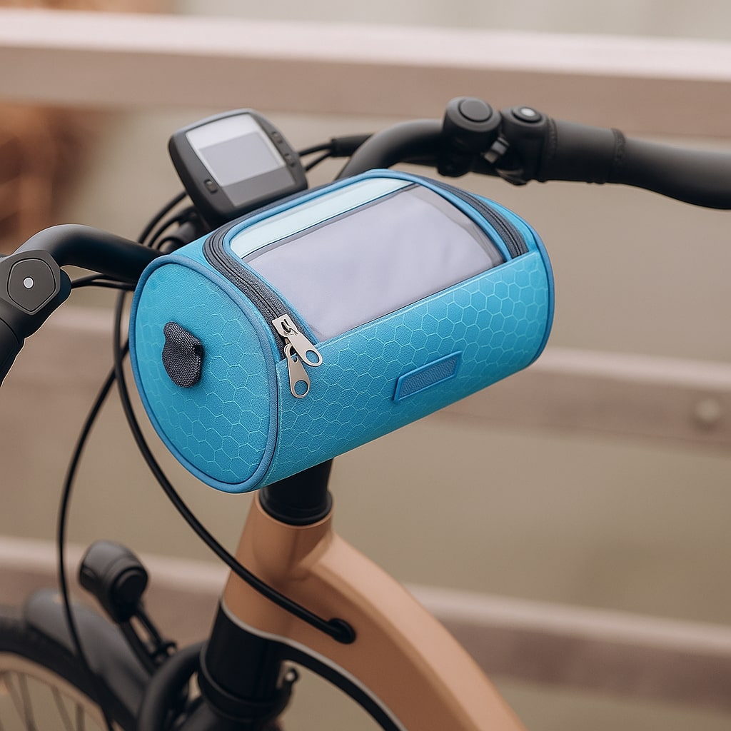 Tas voor Fietsstuur met Houder voor Touchscreen Telefoon