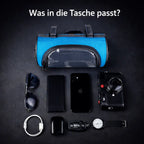 Taška na řídítka kola s držákem na dotykový telefon