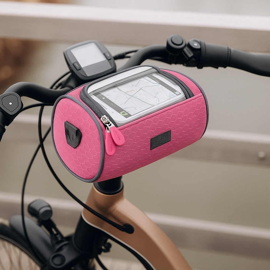 Tas voor Fietsstuur met Houder voor Touchscreen Telefoon