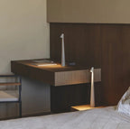 Ładowalna LED Lampa Stołowa Bezprzewodowe Ściemniane Światło do Wnętrz i na Zewnątrz