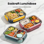 Izolowana śniadaniówka Bento z przegrodami