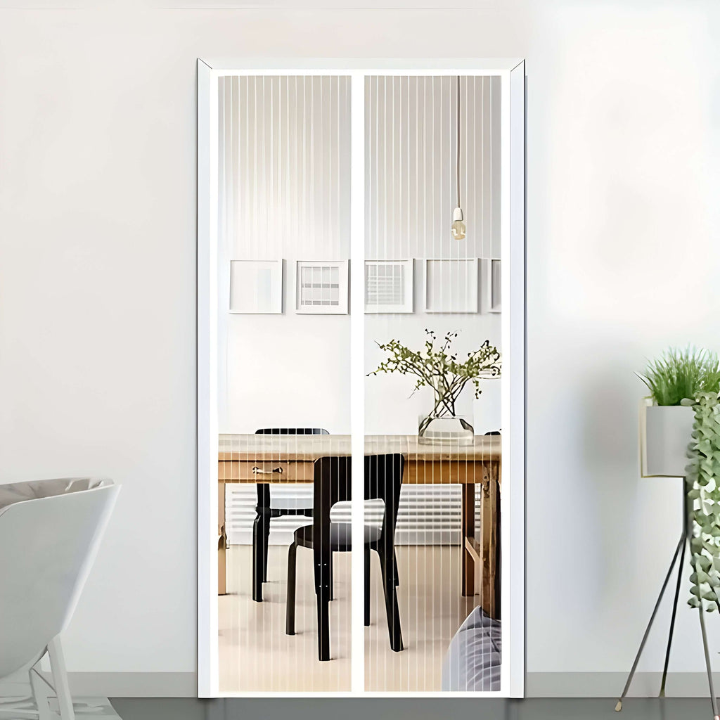 Magnetic Screen Door with Self-Closing Mesh and Reinforced Border for Hands-Free Entry - Image 3